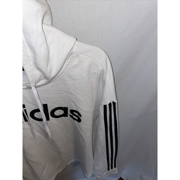 Adidas Women’s Athletic Hoodie Size 4X White Athleisure Tennis Cross Training - Picture 4 of 12